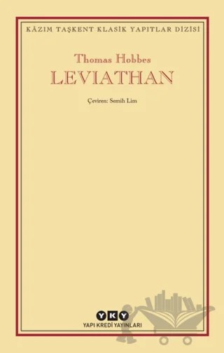 Leviathan – Thomas Hobbes – Yapı Kredi Yayınları kitap kapağı