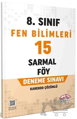 8. Sınıf Fen Bilimleri 15 Sarmal Föy Deneme Sınavı – Kolektif – Editör Yayınevi kitap kapağı
