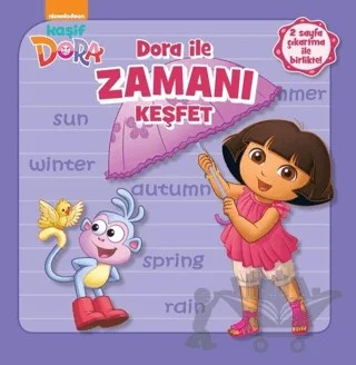 Dora İle Zamanı Keşfet – Kolektif – Doğan Egmont Yayıncılık kitap kapağı