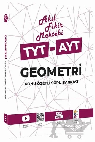 TYT-AYT Geometri Konu Özetli Soru Bankası – Kolektif – Akıl Fikir Mektebi kitap kapağı