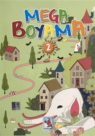 Mega Boyama 2 – Kolektif – Nurdan Yayınları kitap kapağı
