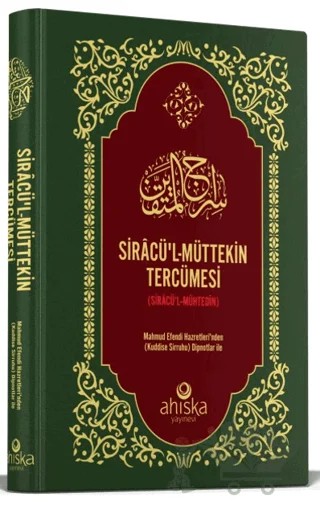 Siracü'l-Müttekin Tercümesi – Ahıska Yayınevi kitap kapağı