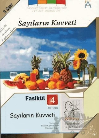 9. Sınıf Modüler Sistem İle Matematik TYT-AYT Başlangıç Fasikül 4 Sayıların Kuvveti 2021-2022 – Fatih Altınel, Yusuf Meral – Matrix Akademi kitap kapağı