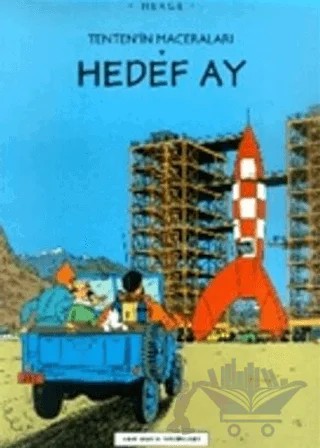 Tenten’in Maceraları Hedef Ay – Herge – Yapı Kredi Yayınları kitap kapağı