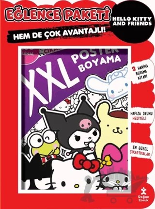 Hello Kitty 2'li Boyama – Kolektif – Doğan Çocuk kitap kapağı