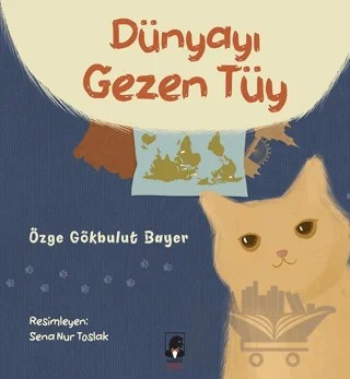 Dünyayı Gezen Tüy – Özge Gökbulut Bayer – Küsurat Yayınları kitap kapağı