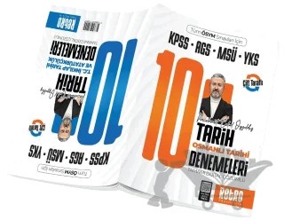 2026 KPSS MEB-AGS MSÜ YKS Osmanlı Tarihi, İnkılap Tarihi 10+10 Deneme Çözümlü – Mehmet Celal Özyıldız – Retro Yayıncılık kitap kapağı