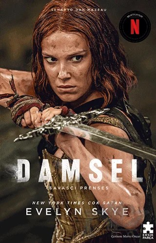 Damsel - Savaşçı Prenses – Evelyn Skye – Eksik Parça Yayınları kitap kapağı