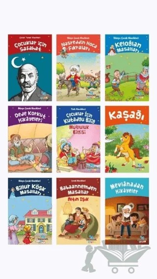 Türk Çocuk Klasikleri Seti (9 Kitap Takım) – Kolektif – Sancak Çocuk kitap kapağı