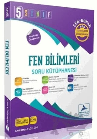 5. Sınıf Fen Bilimleri Soru Kütüphanesi – Kolektif – Paraf Yayınları kitap kapağı