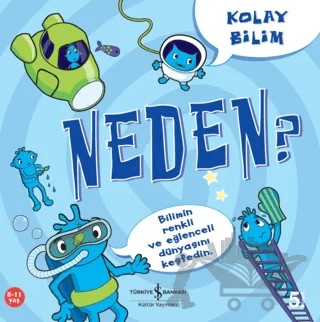 Kolay Bilim - Neden – Jo Conner – İş Bankası Kültür Yayınları kitap kapağı