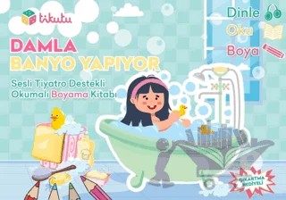 Damla Banyo Yapıyor – Kemal Kocatürk – Tikutu Yayınları kitap kapağı