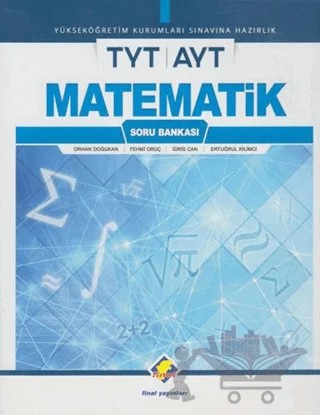 2018 YKS TYT AYT Matematik Soru Bankası – Kolektif – Final Yayınları kitap kapağı