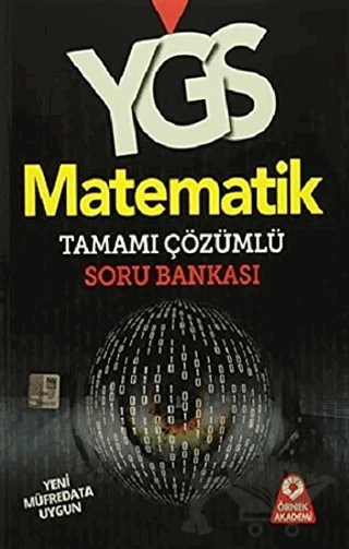 2017 YGS Matematik Tamamı Çözümlü Soru Bankası – Rahmi Havuçgil – Örnek Akademi kitap kapağı