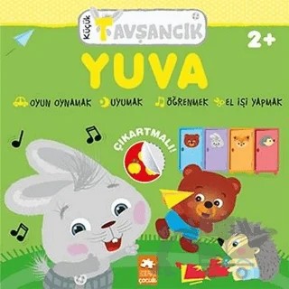 Yuva - Küçük Tavşancık – Rasa Dmuchovskiene – Eksik Parça Yayınları kitap kapağı