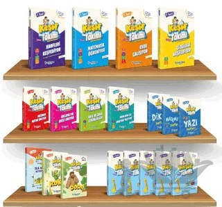 1. Sınıf 2. Dönem Keşif Takımı Seti – Kolektif – İlkokulluyum kitap kapağı