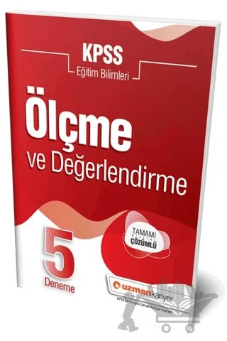 2020 KPSS Eğitim Bilimleri Ölçme ve Değerlendirme 5 Deneme Çözümlü – Kolektif – Uzman Kariyer Yayınları kitap kapağı