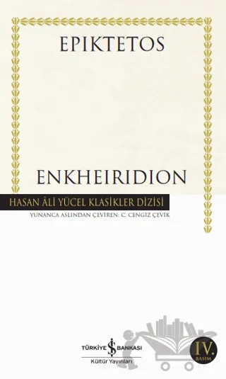 Enkheiridion – Epiktetos – İş Bankası Kültür Yayınları kitap kapağı