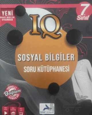 7. Sınıf lQ Sosyal Bilgiler Soru Kütüphanesi – Kolektif – Paraf Yayınları kitap kapağı
