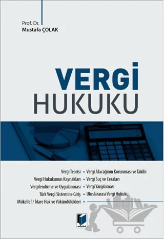 Vergi Hukuku – Mustafa Çolak – Adalet Yayınevi kitap kapağı