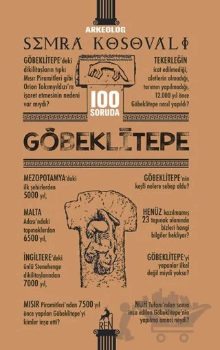 100 Soruda Göbeklitepe – Semra Kosovalı – Ren Kitap kitap kapağı