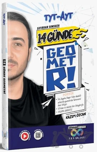 Sıfırdan Sonsuza 14 Günde TYT AYT Geometri Video Takip Kitabı – Kazım Özcan – Doktrin Yayınları kitap kapağı