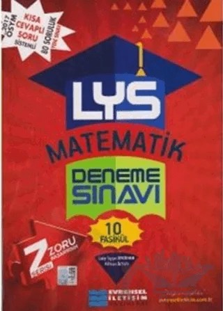 2017 LYS Matematik Deneme Sınavı 10 Fasikül – Ali İhsan Özkan – Evrensel İletişim Yayınları kitap kapağı