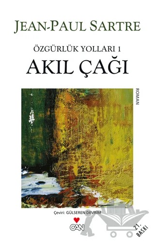 Akıl Çağı – Jean Paul Sartre – Can Yayınları kitap kapağı