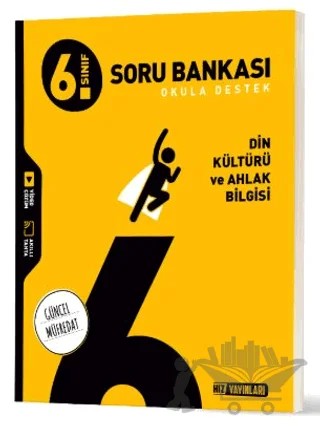 6. Sınıf Din Kültürü ve Ahlak Bilgisi Soru Bankası – Kolektif – Hız Yayınları kitap kapağı