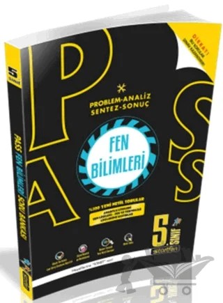 5. Sınıf Pass Fen Bilimleri Soru Bankası – Kolektif – Startfen Yayınları kitap kapağı
