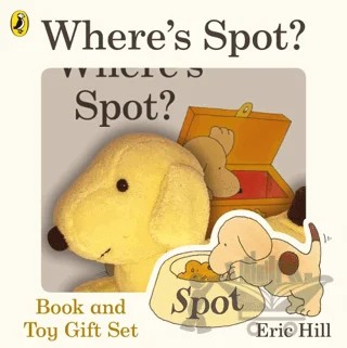 Spot: Where's Spot? Book & Toy Gift Set – Eric Hill – Puffin Books kitap kapağı