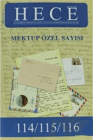 Hece Aylık Edebiyat Dergisi Mektup Özel Sayı Sayısı: 12 - 114 / 115 / 116 (Ciltsiz) – Hece Dergisi kitap kapağı
