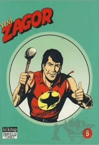 Yeni Zagor Cilt: 6 Günbatımında Düello / Paralı Askerler / Vadinin Lanetlileri – Lal Kitap kitap kapağı