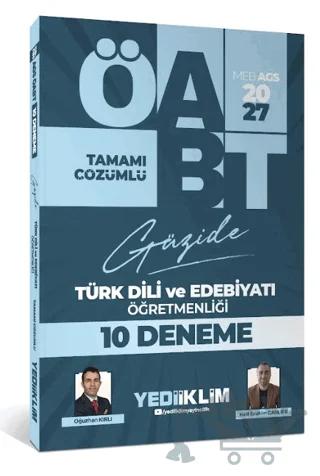 2027 MEB AGS ÖABT Güzide Türk Dili ve Edebiyatı Öğretmenliği Tamamı Çözümlü 10 Deneme