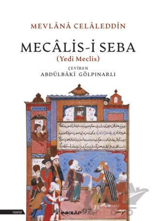 Mecalis-i Seba (Yedi Meclis) – Abdülbaki Gölpınarlı – İnkılap Kitabevi kitap kapağı