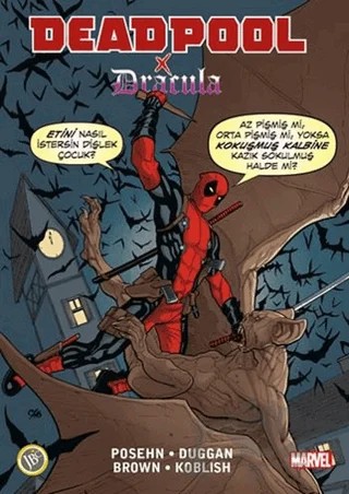 Deadpool - Dracula – Brian Posehn, Gerry Duggan – JBC Yayıncılık kitap kapağı