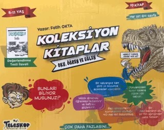 Koleksiyon Kitaplar - 10 Kitap – Fatih Okta – Teleskop Popüler Bilim kitap kapağı