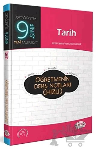 9. Sınıf Tarih Öğretmenin Ders Notları (Hızlı) – Kolektif – Editör Yayınevi kitap kapağı