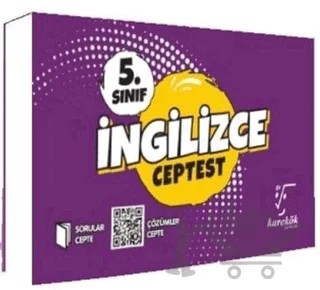 5. Sınıf İngilizce Cep Test – Kolektif – Karekök Yayıncılık kitap kapağı