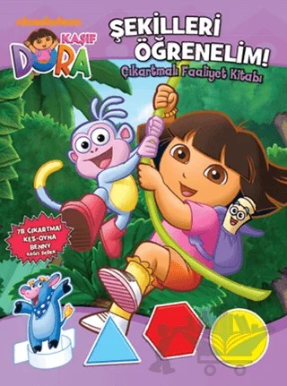 Dora Şekilleri Öğrenelim Çıkartmalı Faaliyet Kitabı – Kolektif – Doğan Egmont Yayıncılık kitap kapağı