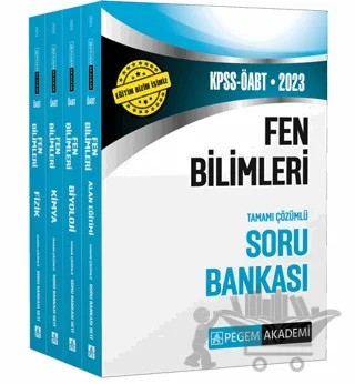 2023 KPSS ÖABT Fen Bilimleri Soru Bankası – Kolektif – Pegem Akademi Yayıncılık kitap kapağı