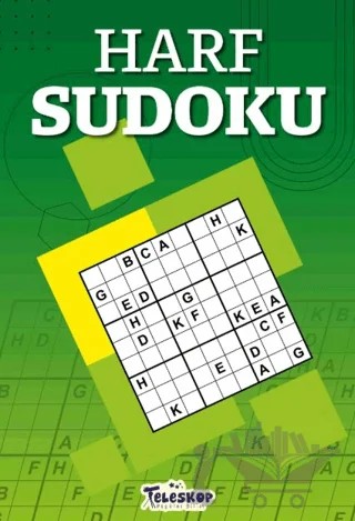 Harf Sudoku – Hakan Kayar – Teleskop Popüler Bilim kitap kapağı
