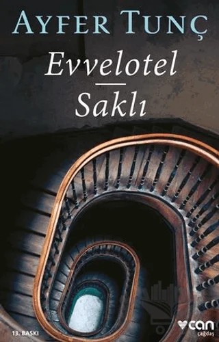 Evvelotel - Saklı – Ayfer Tunç – Can Yayınları kitap kapağı