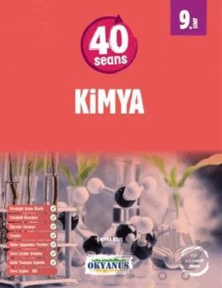 9. Sınıf 40 Seans Kimya – Zeynep Ertaş – Okyanus Yayınları kitap kapağı