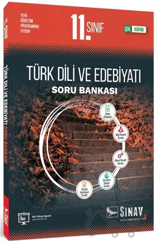 11. Sınıf Türk Dili ve Edebiyatı Soru Bankası – Kolektif – Sınav Yayınları kitap kapağı