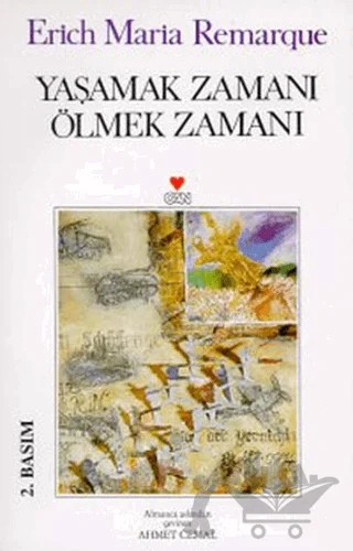Yaşamak Zamanı Ölmek Zamanı – Erich Maria Remarque – Can Yayınları kitap kapağı