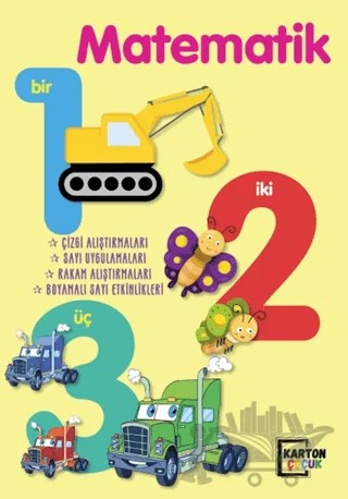 Matematik (1-2-3) – Kolektif – Karton Kitap kitap kapağı