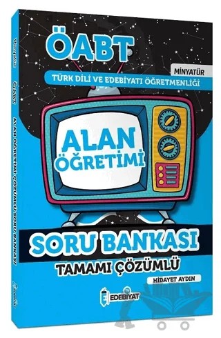 ÖABT Türk Dili Ve Edebiyatı Alan Öğretimi Minyatür Soru Bankası – Hidayet Aydın – Edebiyat TV Yayınları kitap kapağı