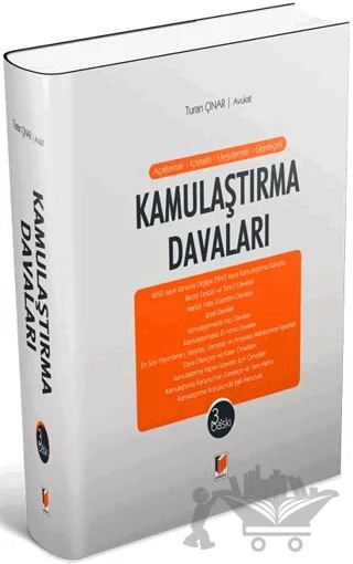 Kamulaştırma Davaları – Turan Çınar – Adalet Yayınevi kitap kapağı
