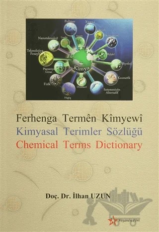 Ferhange Termen Kimyewi / Kimyasal Terimler Sözlüğü /Chemical Terms Dictionary – İlhan Uzun – Peri Yayınları kitap kapağı